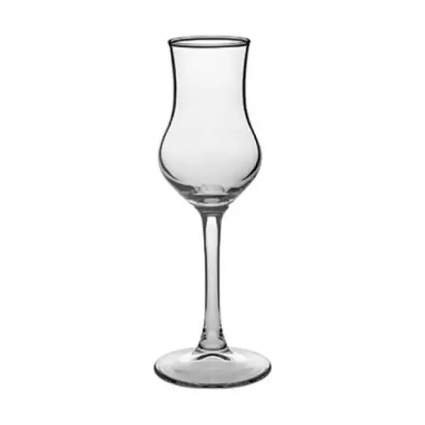Pasabahce Grappa - Kahve Yani/ Likeurglazen Op Voet - Set van 6 - 95 ml