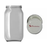 Pasabahce Kavanoz - Voorraadpot - 660 ml - Inclusief Deksel - 1 Stuk - 14 cm Hoog