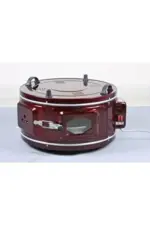 WOOX - Ronde Elektrische Oven - 1300 W - Bordeaux