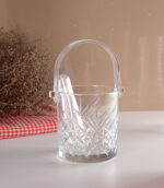Pasabahce Timeless - Glazen Ijsemmer Met Handvat + Tang - 149 cm x 129 cm - 1000 ml - Image 2