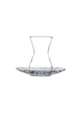 Pasabahce Aurora - Turkse Theeglazen Set - 12 Delig - 140 ml