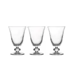 Pasabahce Sophia - Glazen Op Voet - Set van 3 - 200 ml