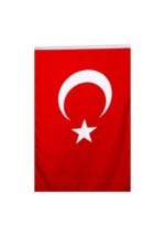 Turkse Vlag - 68 cm x 103 cm - Zonder Stok - XL