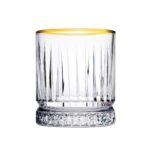 Pasabahce Elysia - Golden Touch Waterglazen - 355 ml - Set van 4