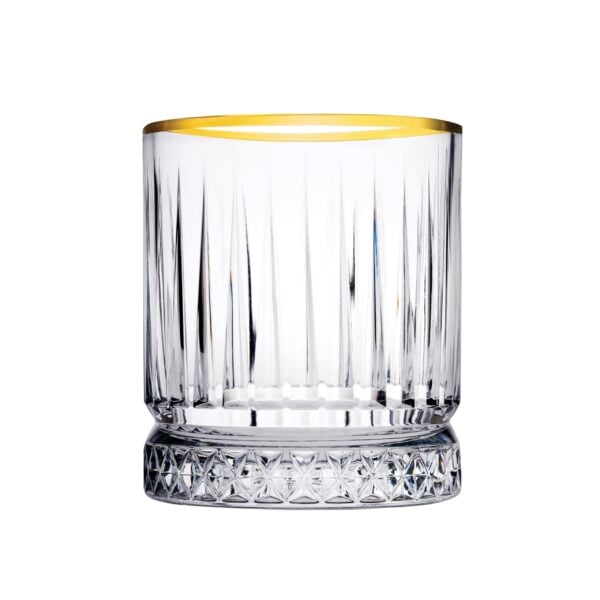 Pasabahce Elysia - Golden Touch Waterglazen - 355 ml - Set van 4