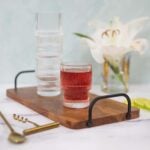 Ekselans - Geribbelde Drinkglas- Ripple/Riffle Glas - 180ml - Set van 6 - Stapelbaar - Görsel 2