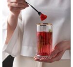 Pasabahce Elyisia - Golden Touch Longdrink - Set van 4 - 280 ml – Image 2