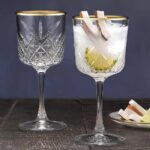 Pasabahce Golden Touch - Wijnglas Op Voet - Set van 4 - 330 ml - Image 2