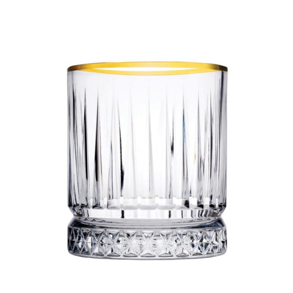 Pasabahce Elysia - Golden Touch Waterglazen - Set van 4 - 210 ml