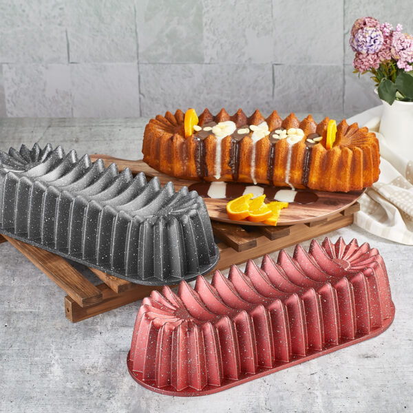 Polo Chef Everest - Graniet Bakvorm / Baton Döküm Kek Kalıbı - 35cm