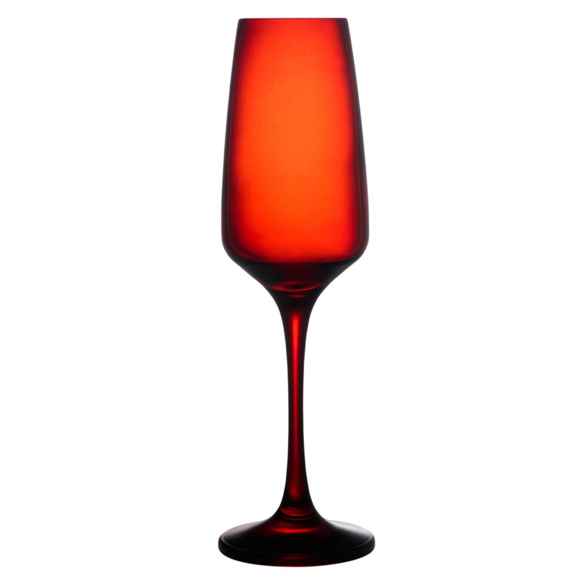 Pasabahce Risus - Rode Glazen/ Champagne Glas - Set van 6 - 195 ml – Bild 1