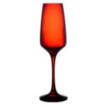 Pasabahce Risus - Rode Glazen/ Champagne Glas - Set van 6 - 195 ml