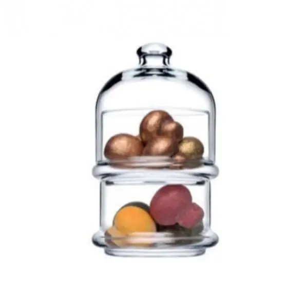 Pasabahce Villa Patisserie - 2-Laags Voorraadpot - 160 mm