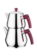 Polo Chef - Dolphin RVS Theepot - 1750 ml - Middel Formaat.