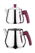 Polo Chef - Dolphin RVS Theepot - 1750 ml - Middel Formaat. - Afbeelding 3
