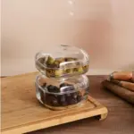 Pasabahce Plus - Glazen Vershoudbak - 114 mm x 114 mm - 200 ml - Afbeelding 2