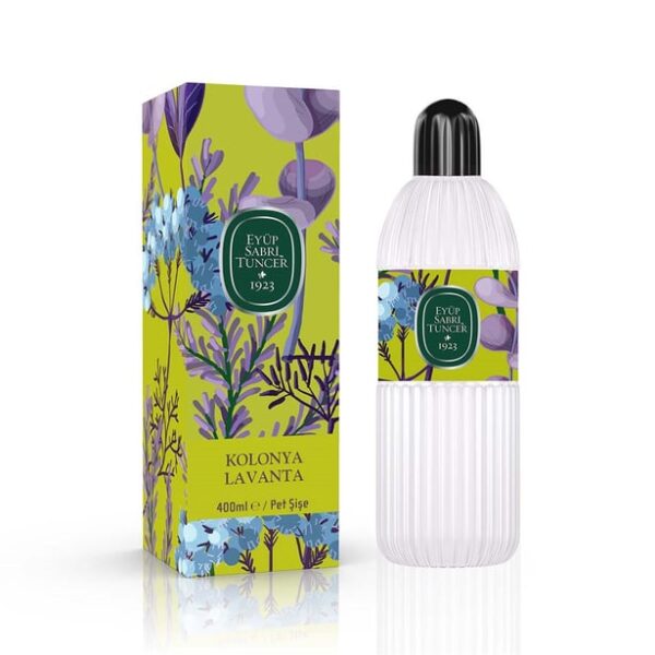 Eyüp Sabri Tuncer – Lavendel – Eau de Cologne – 400 ml (Kolonya / Desinfectie / Aftershave)
