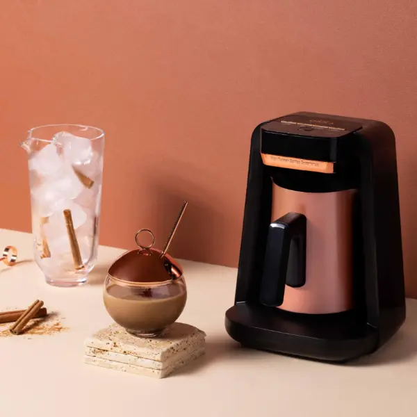 Arzum Okka - Rich Spin M - Koffiezetapparaat - 700 W - Zwart/Koper