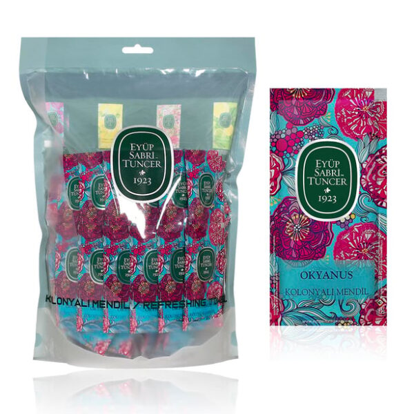 Eyüp Sabri Tuncer – Oceaan – Eau De Cologne Doekjes – 150x (Kolonyalı mendil / Desinfectie)