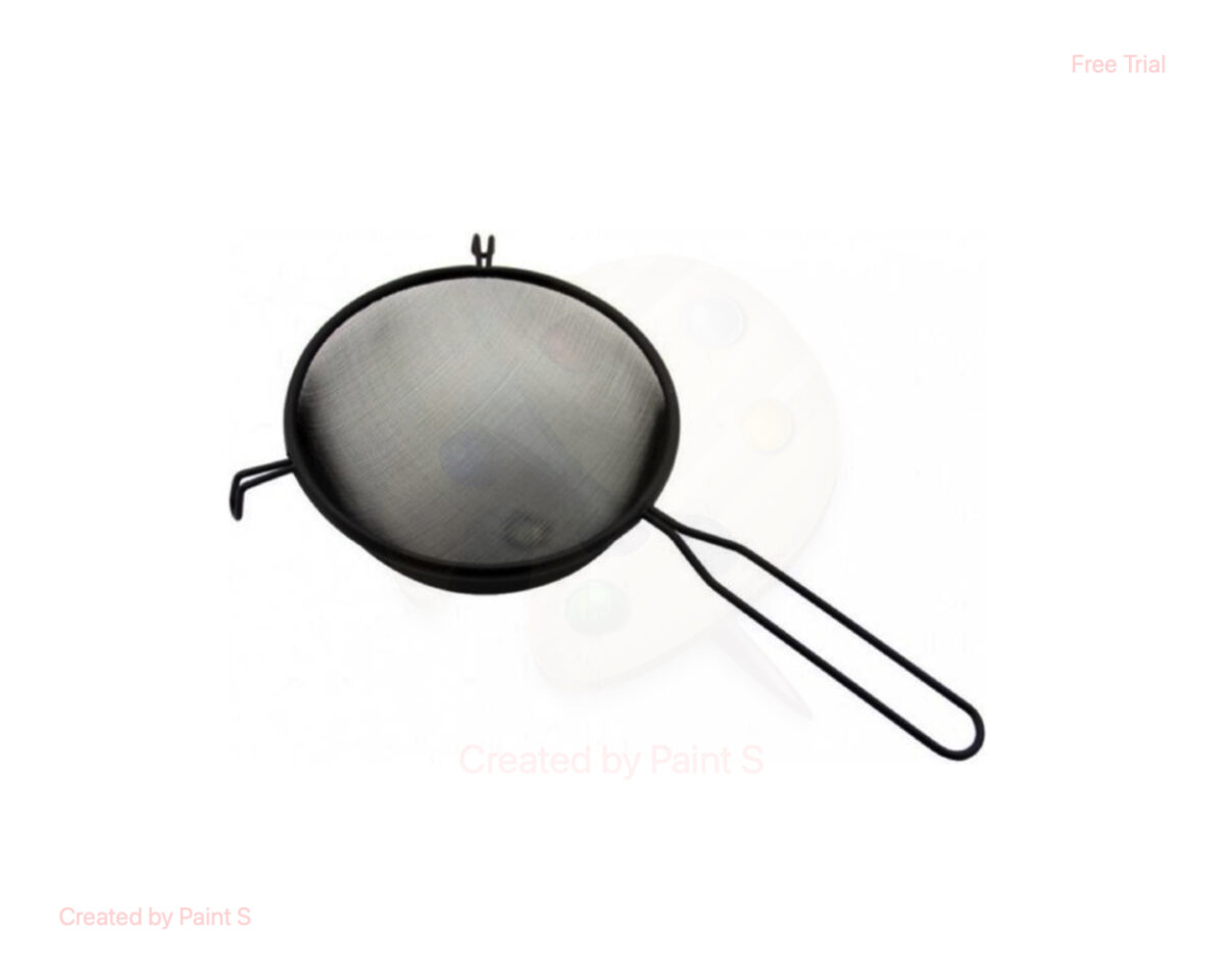 Chef Star - Rvs Zwarte Zeef - 22 cm - Image 1