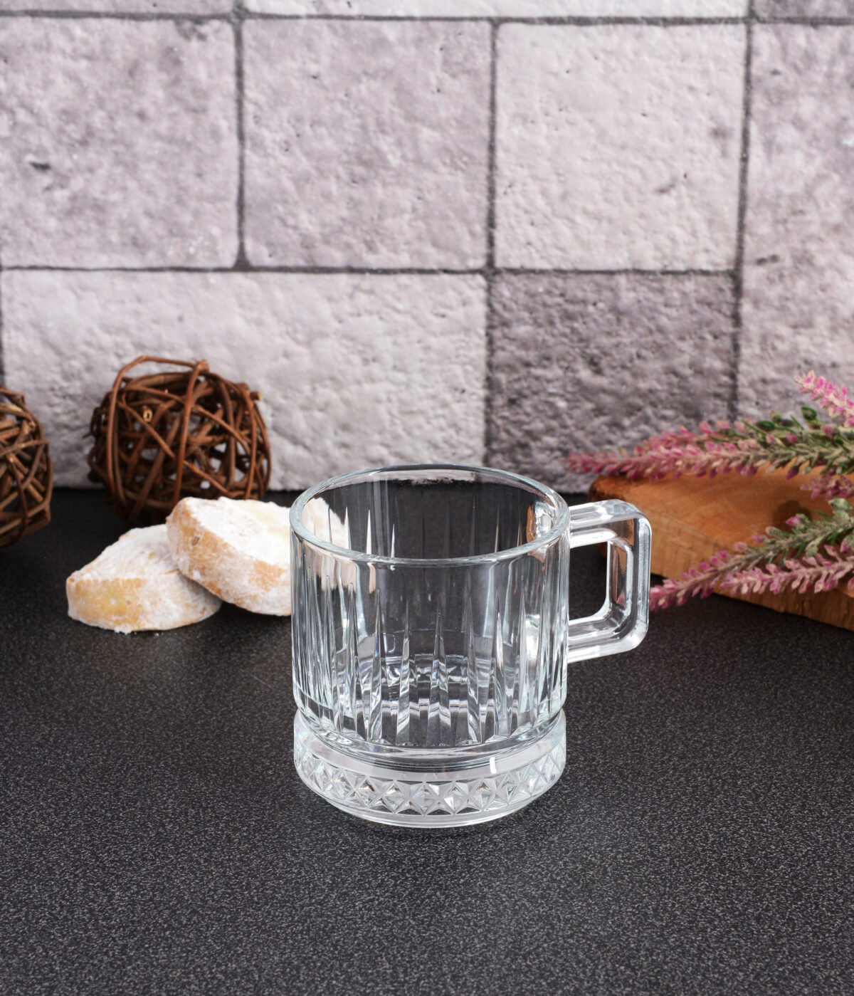 Pasabahce Elysia - Theeglazen Met Oor - Set van 2 - 195 ml - Image 2