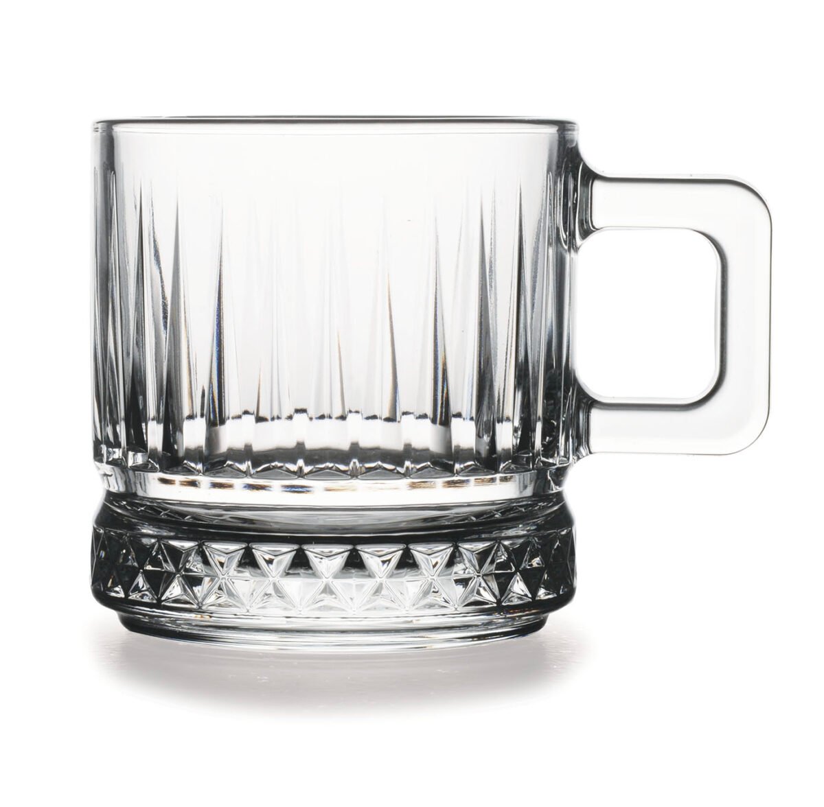 Pasabahce Elysia - Theeglazen Met Oor - Set van 2 - 195 ml - Image 1