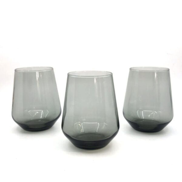 Pasabahce Allegra – Zwarte Shotglazen/Kahve Yani – Set van 6 – 115 ml
