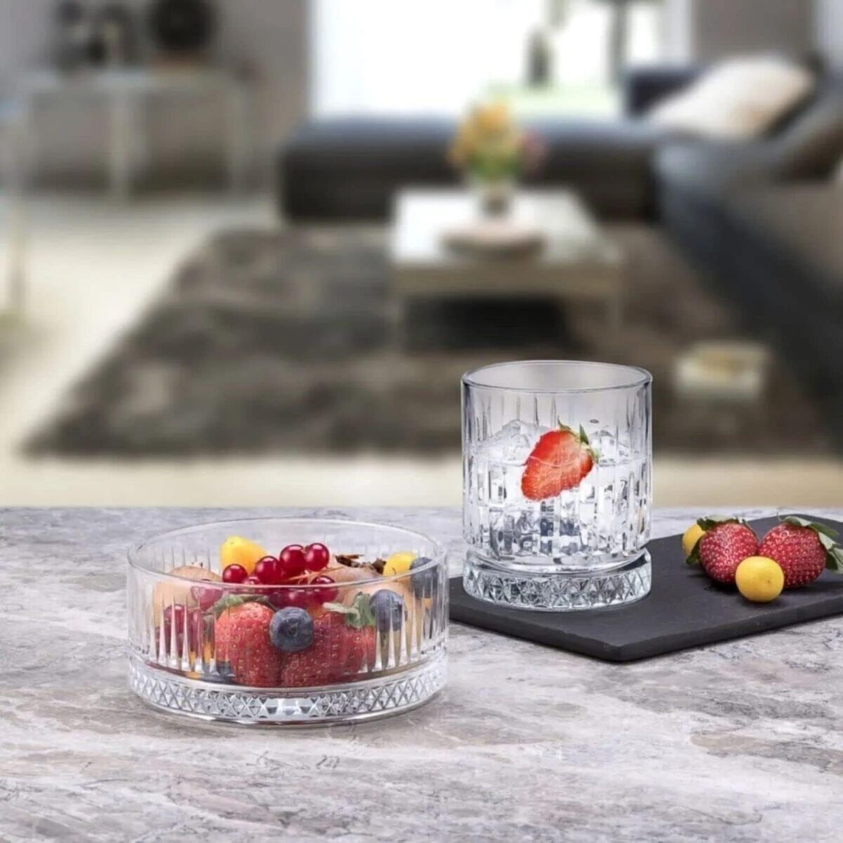 Pasabahce Elysia - Set van 14- Speciale Luxe Glazen Set / Pasabahce Elysia - Bardak Takimi - 14 parca - Afbeelding 3