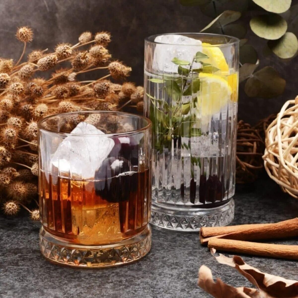 Pasabahce Elysia - Set van 14- Speciale Luxe Glazen Set / Pasabahce Elysia - Bardak Takimi - 14 parca - Afbeelding 2