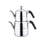 Korkmaz Mina Maxi - RVS Theepot - 2000 ml