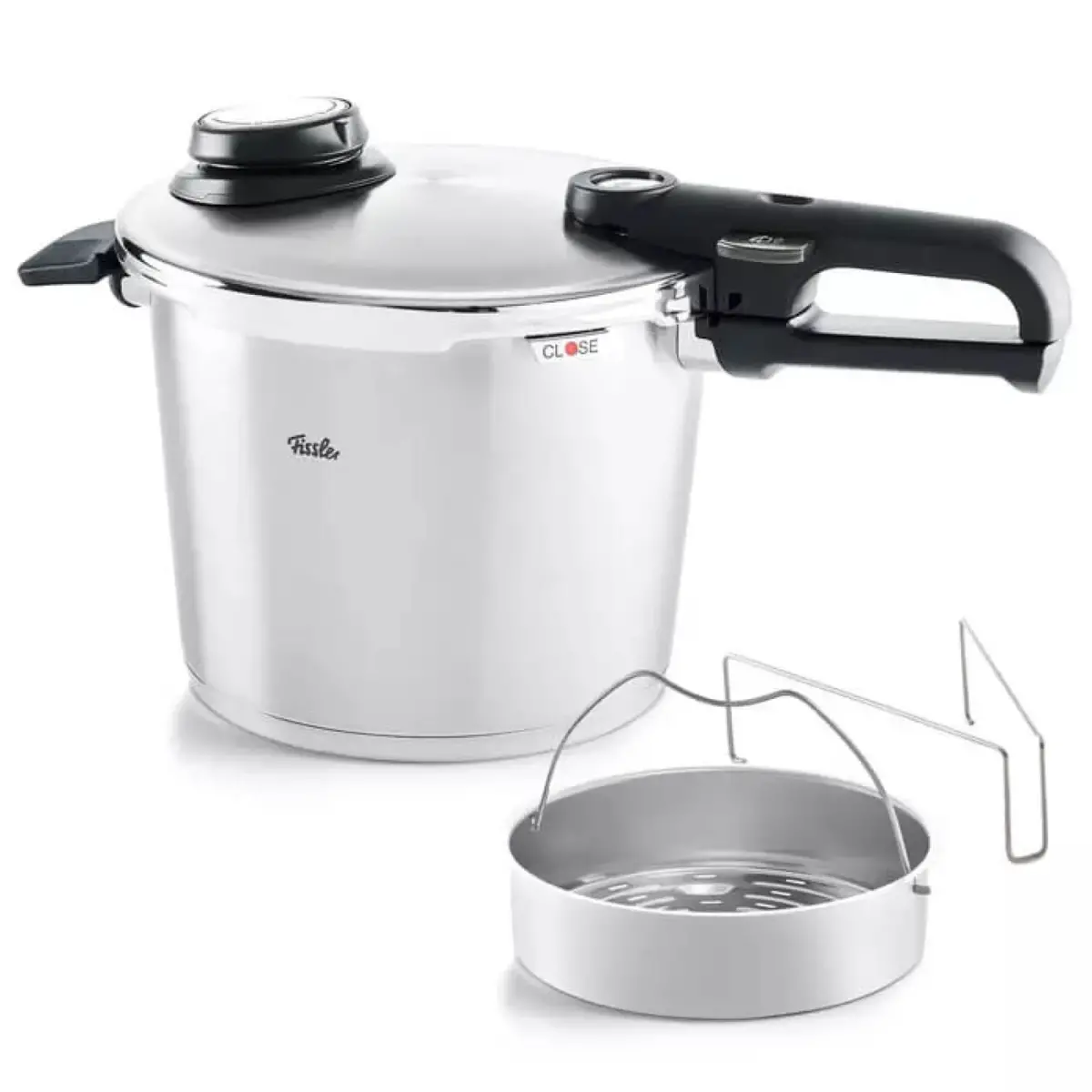 Fissler Vitavit® Premium - Snelkookpan - 6 liter - Met stoominzet - Image 1