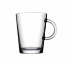 Pasabahce Tribeca - Theeglazen Met oor - 400 ml - Set van 2