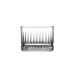 Pasabahce Elysia – Vierkante Snack/Tapasschaaltjes – Glas - 80 mm x 80 mm – Set van 4