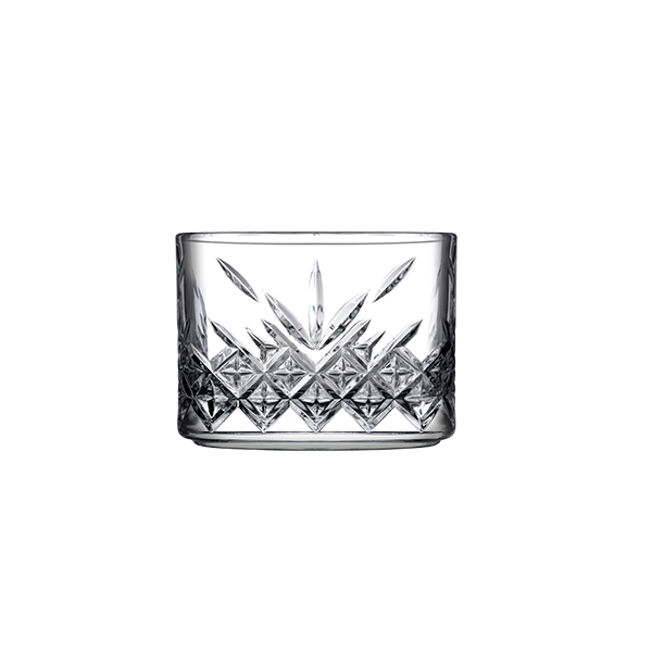 Pasabahce Timeless - Vierkante Schaaltjes / Cerezlik - Glas - Set van 4 - 80 mm x 80 mm