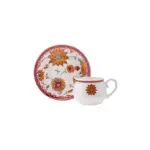 Karaca Hatayi - Porselein - Espressokopjes met Onderzetters - 12-Delig - 90 ml - Afbeelding 6