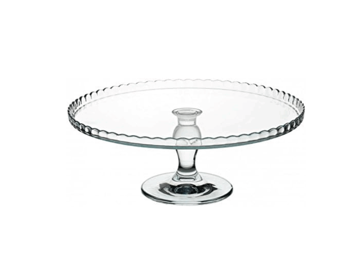 Pasabahce Taartplateau 95117 - Op Transparant Voet Zonder Stolp - Glas - 32cm – Image 1