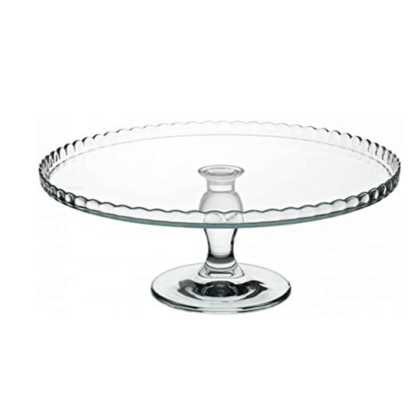 Pasabahce Taartplateau 95117 - Op Transparant Voet Zonder Stolp - Glas - 32cm