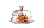 Pasabahce Petite Patisserie 96874 - Taartplateau met Deksel - 22cm - Glas - 264 x 158 mm