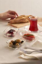 Pasabahce Tokio 54672 - Glazen Schaaltjes - Set van 2 - 140 mm - Afbeelding 2