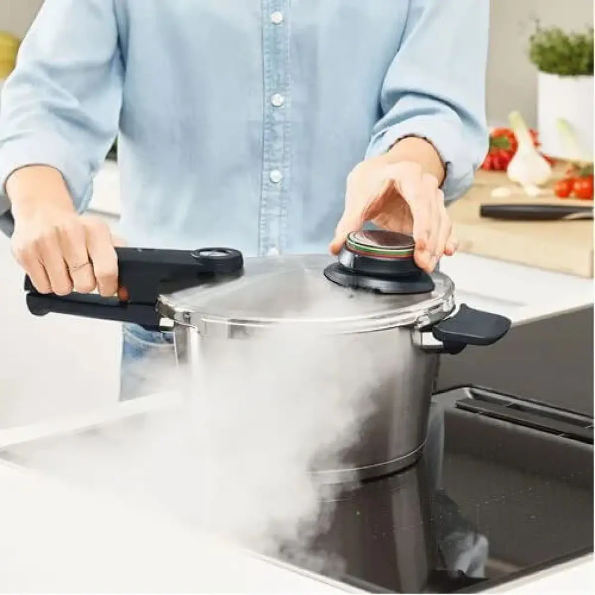 Fissler Vitavit® Premium – Snelkookpan Met Inzet – 4,5 L – RVS – Bild 2
