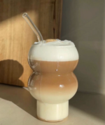 Ekselans - Bubble Wavy Longdrinkglas - Set van 2 - 535 ml