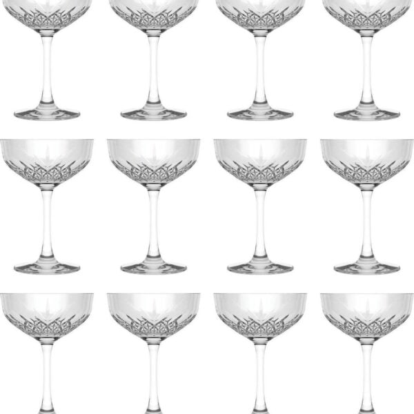 Pasabahce Timeless 440236 - Coupe Champagneglazen - 270 ml - 12 stuks