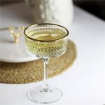 Pasabahce Elysia 440436 – Golden Touch - Champagneglazen – Set van 4 – 260 ml – Image 2