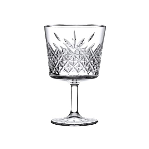 Pasabahce Timeless 440456 - Glazen Op Voet - Set van 4 - 270 ml