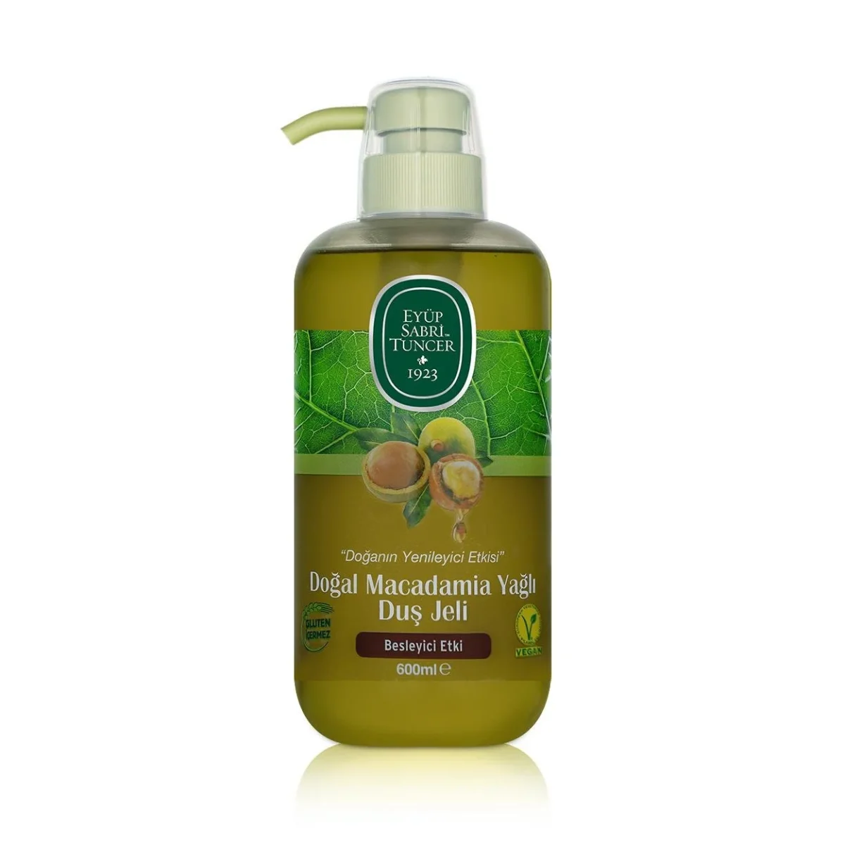 Eyüp Sabri Tuncer – Natuurlijke Macadamia Douchegel – 600 ml – Glutenvrij – 100% Vegan – Bild 1