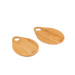Karaca Damla - Bamboehouten Snijplank - Set van 2 - 33 x 24 cm - Afbeelding 6