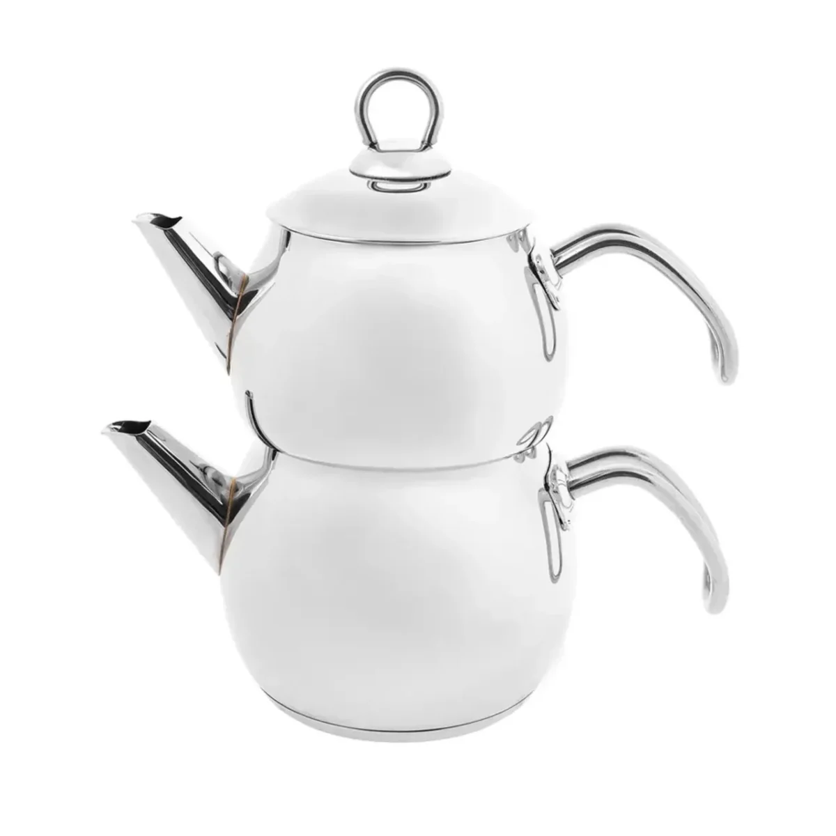 Karaca Adelya - RVS Theepot - Met Metalen Handvatten - 1100 ml - Image 2