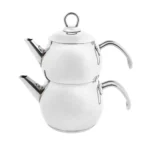 Karaca Adelya - RVS Theepot - Met Metalen Handvatten - 1100 ml - Image 2