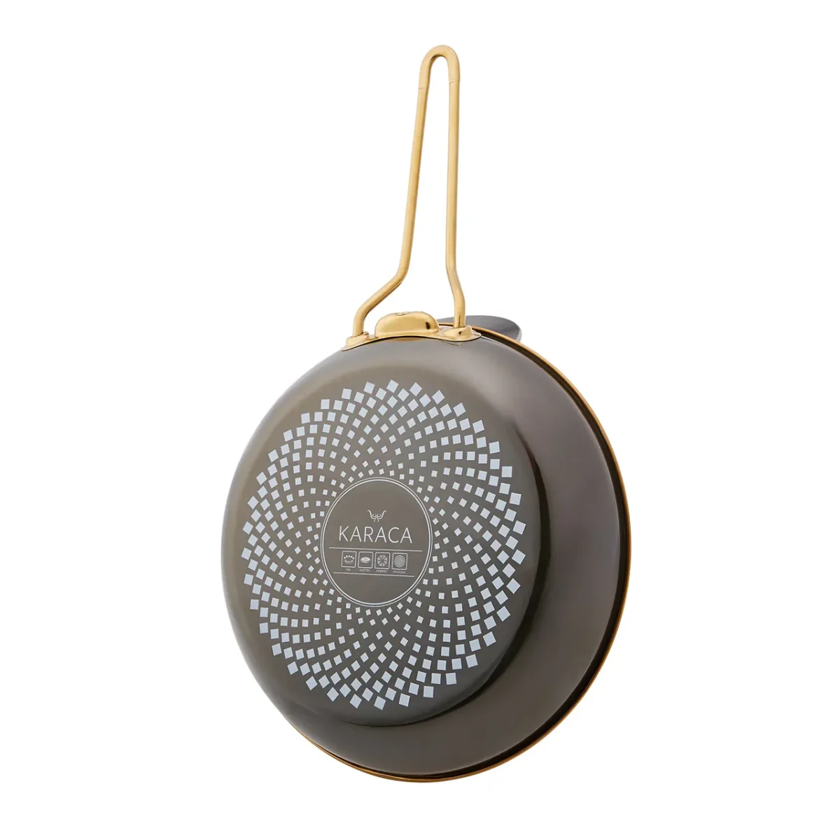Karaca Troy - RVS Steelpan - Zwart - 26 cm - Afbeelding 5