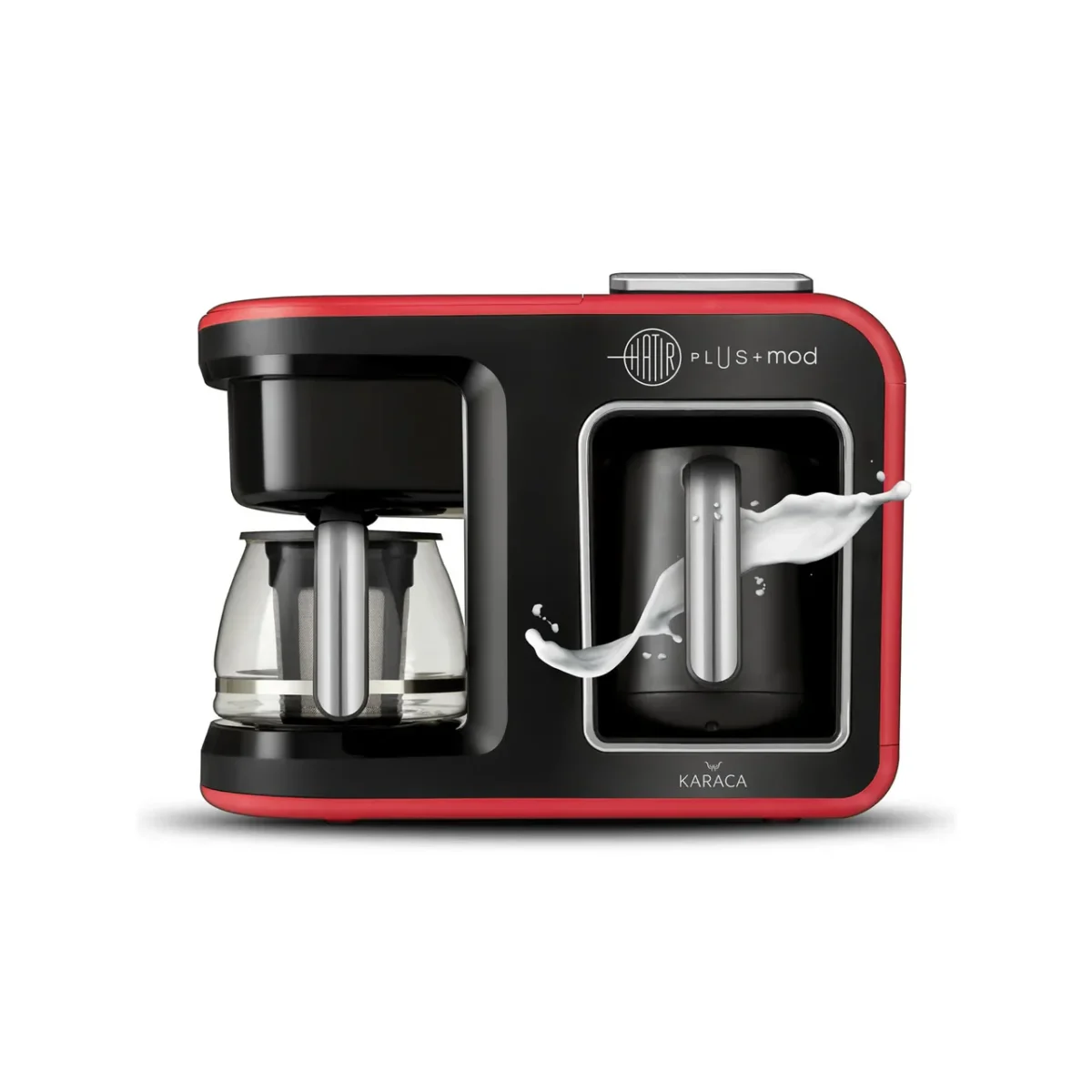 Karaca Hatır Plus Mod - 5-in-1 Thee- en Koffiemachine - Rood - 1385 W - Görsel 5